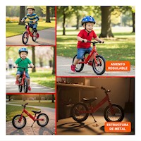 Correpasillos Infantil Rojo para Practica Segura en Todo Momento